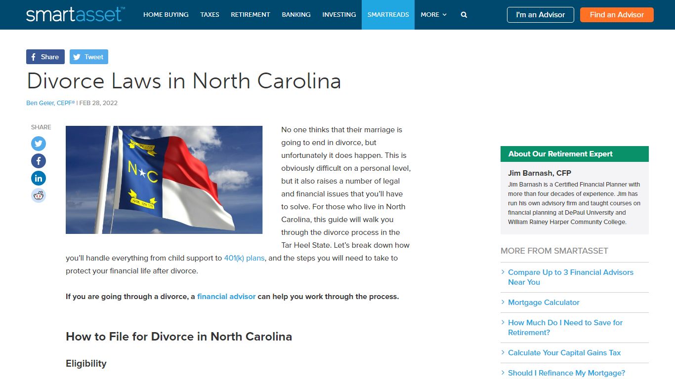 Divorce Laws in North Carolina: What You Need to Know - SmartAsset